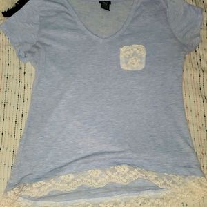 Rue 21, Large, blue shirt